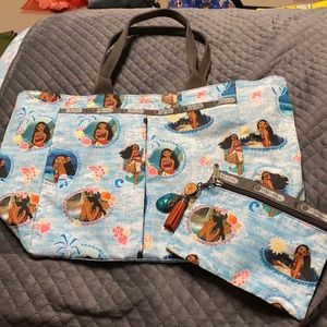 Lesportsac Moana Disney Tote Bag
